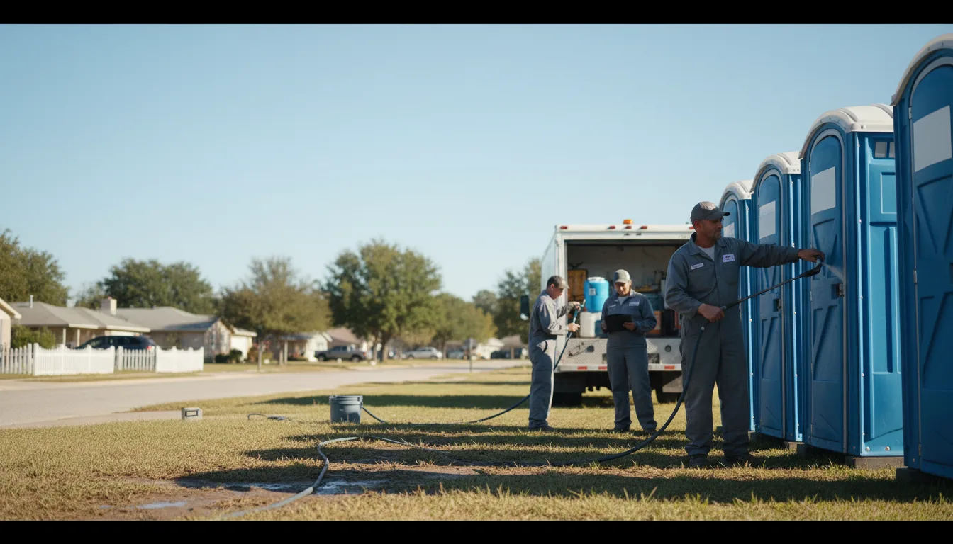 Long-Term Portable Toilet Rental in Francis Creek, WI near me